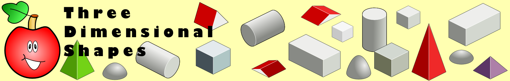 Three Dimensional Shape Activities